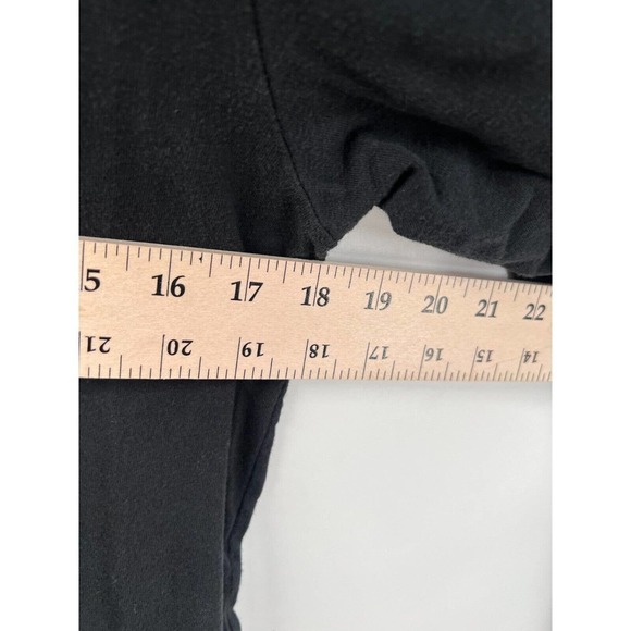 Adidas Amplifier Tee Long Sleeves Black Womens M Medium NCU Track & Field - Picture 5 of 5